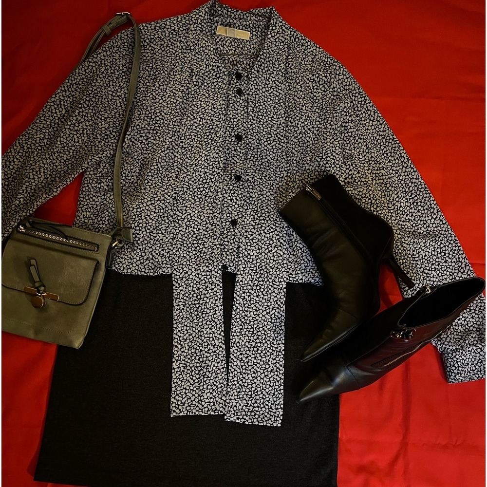 💎Charcoal Gray Pencil Skirt💎